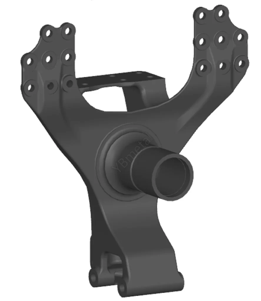 automotive steering knuckle bracket casting suspension chassis wheel hub