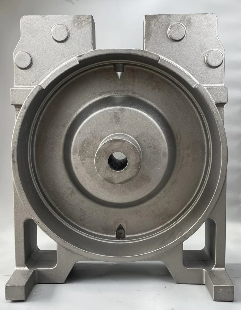 machine base casting QT600-3 ductile iron 220kg